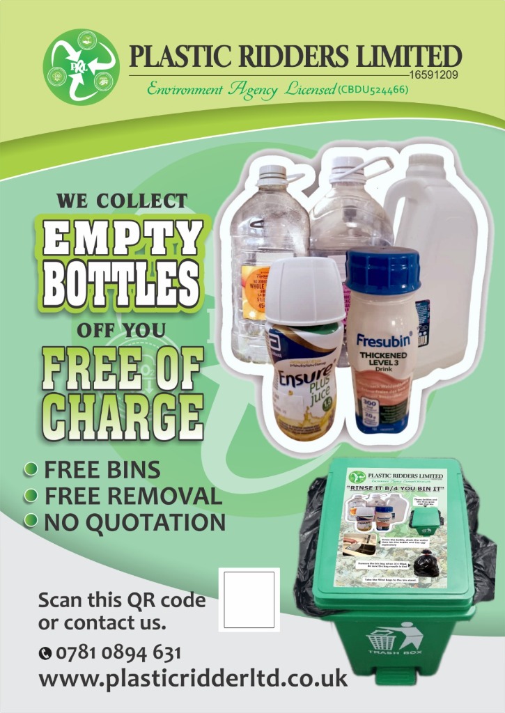 Rinse it before you bin it flyer